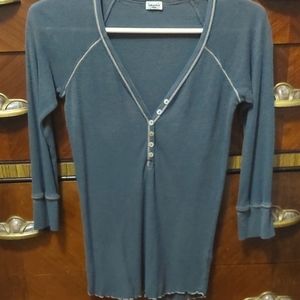 SPLENDID Waffle-Weave Shirt